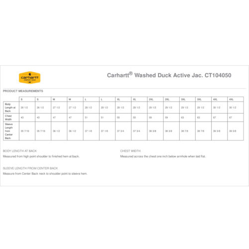 Carhartt Washed Duck Active Jacket - Image 6