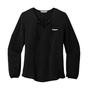 Port Authority Women's Textured Crepe Blouse