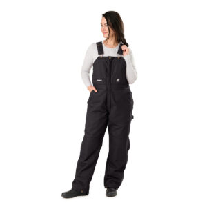 Berne Apparel Women's Softstone Duck Insulated Bib Overall